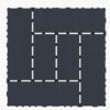 Zz Style Patio Deck Tiles, Diy Module Interlocking Decking Tiles Floor Tile Outdoor And Indoor, Easy And Quick Installation Court Tiles For Porch Poolside Balcony Backyard 44 Pieces - Dark Gray - Image 6