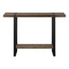 Accent Console Table For Entryway, Contemporary & Modern - Brown - Image 2