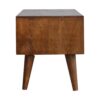 Prism Sliding Media Unit - Chestnut - Image 8