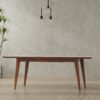 Draper - Mid Century Extendable Dining Table - Brown - Image 6