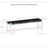 Dahlia - Outdoor Indoor Bench - Natural Taupe - Image 2