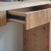 Rustic Modern Console Table With Drawer Storage - Natural Wood - Image 16
