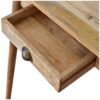 Mini Nordic Style Writing Desk - Oak - Image 5