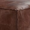 Sheffield - Coffee Table Pouf - Distressed Brown - Image 5