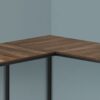 Computer Desk, Home Office, Corner, L Shape, Laptop, Contemporary & Modern - Brown - Image 2
