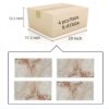 Diamond Polished Marble Tile For Wall And Floor Stone 12 X 24" - Pink - Image 2
