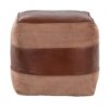 Cobbler - Pouf - Espresso / Tan - Image 2