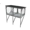 Cat Window Box Catio Outdoor Cat Enclosure For Sunbathing Napping & Viewing Window Perch For Large Indoor Cats All Weather Use Cat Cage - Gray - Image 8