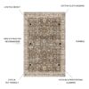 Fenix - Accent Rug - Brown / Ivory - Image 5