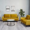 Plush Comfort Loveseat - Goldenrod - Image 16