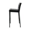 Modern Design High Stool With Metal Legs For Kitchen And Restaurant (Set of 2) - Black - Image 10