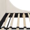 Aspen - King Vertical Tufted Headboard Platform Bed Set - French Beige - Image 12