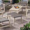 Savannah - Outdoor Wicker And Ottoman - Gray - Image 4