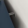 Painted Cabinet With Glass Doors, Drawer, And Open Storage Space For Bedroom And Living Room - Navy Blue - Image 12