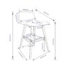 Addy - Counter Stool (Set of 2) - Distressed Brown - Image 8