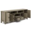 Burlington - TV Media Stand - Distressed Gray - Image 3