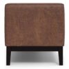 Amber - Rectangular Storage Ottoman - Brown - Image 3