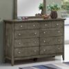 Elegant Casual Dresser - Gray - Image 7