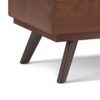 Owen - Lift Top Large Coffee Table Storage Ottoman - Distressed Saddle Brown - Image 5