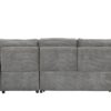 Ember - Sleeper Sectional With Reversible Storage Chaise, USB Charging Ports, And Cupholders - Gray - Image 5