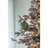 Christmas Ball Ornaments, Glass Decorative Hanging Ball Christmas Tree Ornaments, For Holiday Party Decorations (Set of 4) - Green - Image 3