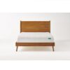 Okioki - Mid Century Wood Bed Full - Natural - Image 4