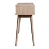 Rustic Entryway Console Table With Sliding White Doors And Wood Legs - Natural - Image 24