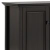 Amherst - Wide 4 Door Storage Cabinet - Hickory Brown - Image 7