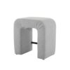 Boucle Stool (Set of 2), Dining Chairs For Home Kitchen Island - Gray - Image 5