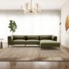 Laley - Right Facing L-Shaped Sectional - Green - Image 4