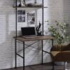 Ensata - Rustic Writing Desk - Black / Oak - Image 5