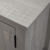 Modern Farmhouse 2 Door Grooved 70" TV Stand For 85" TVs - Stone Gray - Image 4