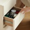 Table Dresser Without Mirror, Compact Dresser Accessories Storage Drawer - White - Image 4