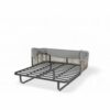 Outdoor Patio Daybed Rattan Daybed Outdoor Sunbed With Detachable Pillows For Patio, Backyard, Pool - Gray - Image 17