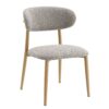 Kacey - 5 Piece Round Table Dining Room Set With Chairs - Natural - Image 3