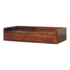 Floating Circle Bedside Table - Chestnut - Image 9
