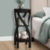 Accent Table, Square, Contemporary & Modern - Espresso - Image 3