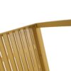 2 Piece Indoor / Outdoor Furniture Set (One Chair And 1 Coffee Table), UV Resistant, Waterproof And Durable - Brick Yellow - Image 10