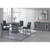 Ariya - Bar Stools (Set of 2) - Dark Gray - Image 5