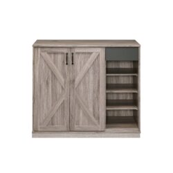 Toski - Shoe Cabinet - Rustic Gray Oak