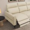 Elliot - Incliner Sofa Left - Cream - Image 4