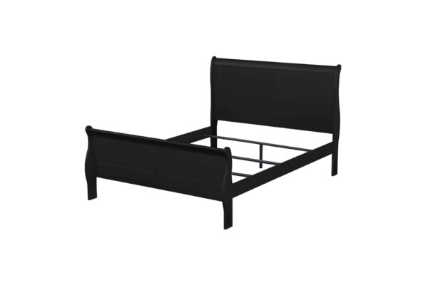 Louis Philippe - Twin Bed - Black