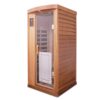 1 Person Far Infrared Deluxe Indoor Sauna Room - Red Cedar - Image 4