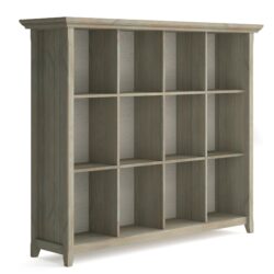 Acadian - 12 Cube Storage - Distressed Gray