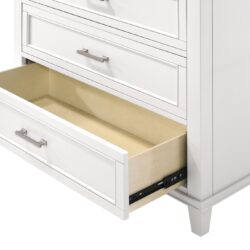 5 Drawer Chest - White