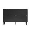 Modern TV Stand, Entertainment Center Media Console With 2 Spacious Storage Space, Solid Wood Legs And Anti-Tip Device For Living Room, Up To 43" - Black - Image 18