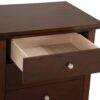 Hammond - 3 Drawer Nightstand - Cappuccino - Image 6