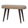 Boucle Nordic Bench - Honey Caramel - Image 2