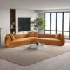 Highline - Corner Sofa - Cognac - Image 10
