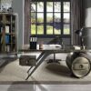 Brancaster - Writing Desk With USB Port - Bronze - Image 7